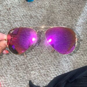 Pink and Gold Ray-Bans